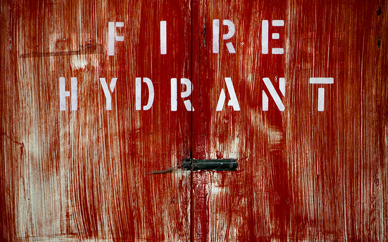 Fire Hydrant sign